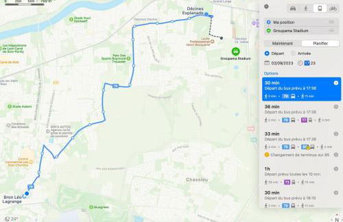 Maison climatisée Lyon-Bron Eurexpo - Stadium Groupama - Interdit aux événements - Foto 13