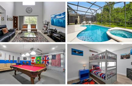 Walkin' on Sunshine - 5 bed pool home in Terra Verde Resort near Disney - Foto 1