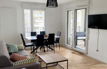 3 pièces tout neuf de haut standing à 10mn de Paris avec terrasse vue Sacré Coeur - Foto 1