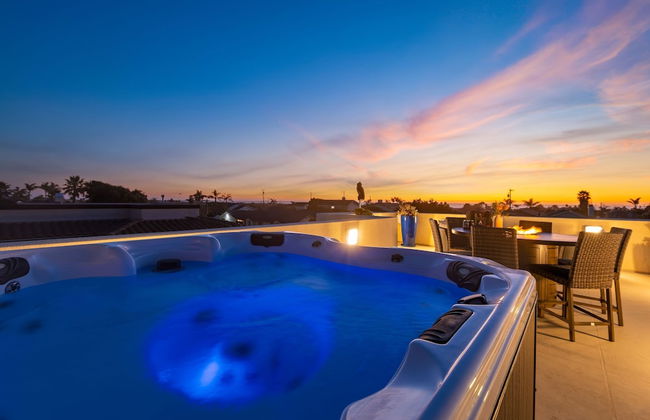 Sunset Serenity by Avantstay Rooftop w Hot Tub Fire Pit 3 Blocks to Beach - Foto 37