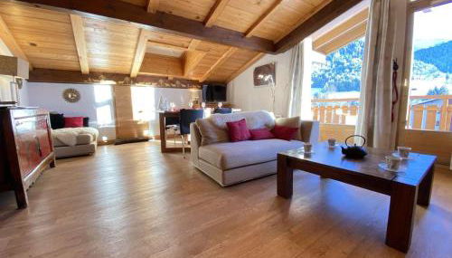 Appartement de Charme avec Cheminée à Praz sur Arly - 2 Chambres, Balcon, Proche Ski et Centre - FR-1-603-80 - Foto 4