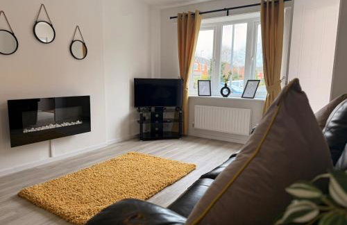 Woody Bank 3 Bed Sleeps 5 Parking WiFi Contractors - Foto 3