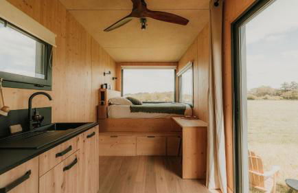 Parcel Tiny House Barroux, entouré par les lamas près du Mont Ventoux - Foto 6