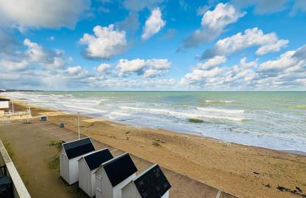 Le Panorama, confortable appartement - accès direct à la plage - Foto 17