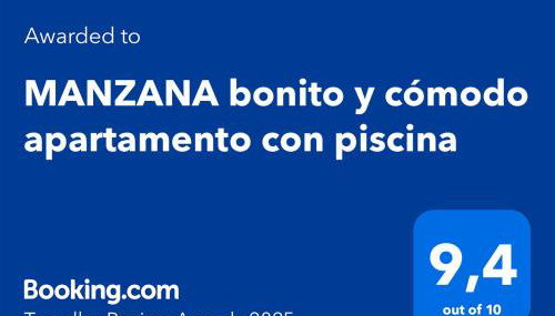 MANZANA bonito y cómodo apartamento con piscina - Foto 2