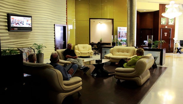 Sitzecke in der Lobby