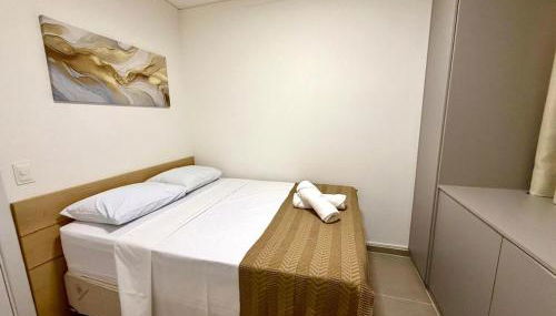 Central novo, andar alto-2quartos com Ar-Cond Q e F - Foto 2