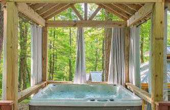 Stefan Cabin Nature-nested Tiny Home Hot Tub - Foto 23