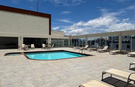 Areia Flat vista mar piscina e ar - Foto 48