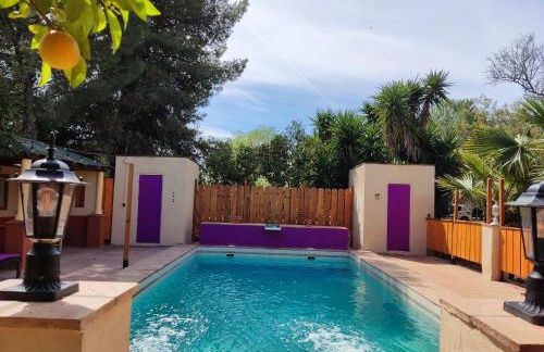 El Grifo Casa de Campo con piscina exclusiva para huéspedes - Foto 47