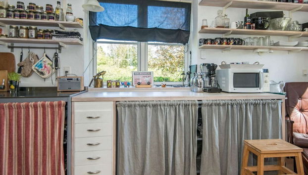 6 Person Holiday Home in Knebel - Foto 4, Cocina privada