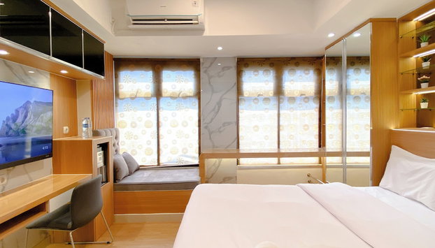 Minimalist Look Studio Room Pollux Chadstone Apartment - Foto 4, Habitación