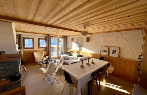 Chalet familial idéal 2 familles nombreuses Ski aux pied 12 pers Plagne Soleil - Foto 5