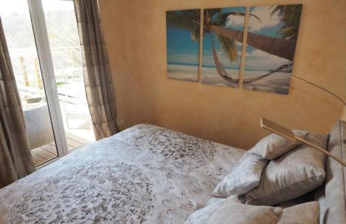 Mediterranes Gelbes Haus Pool Sauna - Foto 17