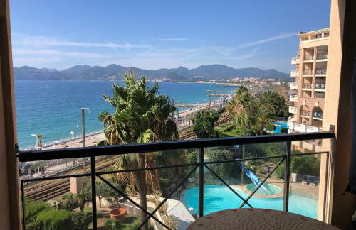 Cannes apartment with sea view, aircondition and parking - Foto 19