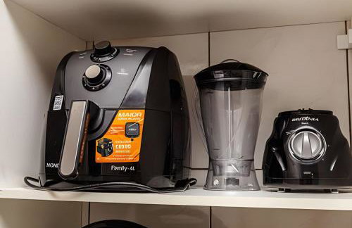 Casa para Famílias e Grupos com Ar-condicionado e Churrasqueira em Praia Grande - Foto 13