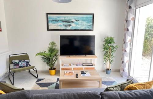 Le Belaven, Neuf, Cosy, Terrasse, jardin, Kerfany Plage, 1 à 6 pers - Foto 12