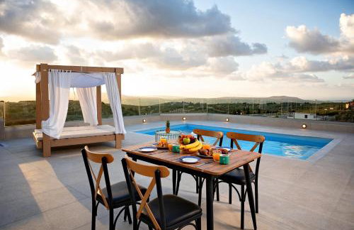 Aurora Heraklion Seasons Villa- Sea Pool Fireplace - Photo 3