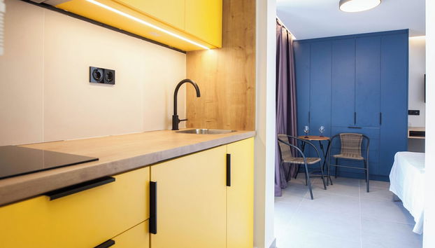 Athens Studio Escape with Balcony - Foto 5, Cocina privada