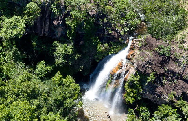 Senderismo por las cascadas de Chapada dos Guimarães - Foto 1