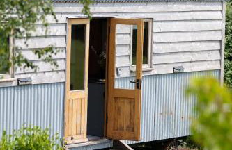 The Acorn - Luxury Shepherds Hut hot tub panoramic views - Foto 14