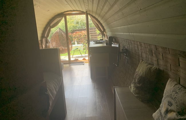 Cosy Escape Heated Luxury pod With hot tub - Foto 6