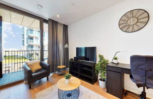 Superb Studio in Greenwich with balcony & roof top - Foto 9