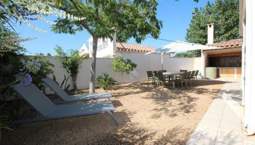 Adorable maison de vacances plain pied au coeur de la station et proche des plages 4 chambres, jardin, WIFI, LXDUNE1 - Foto 2, Garden view