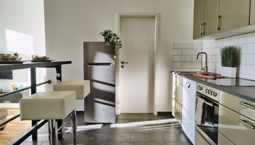 Modernes Loft-Erlebnis mit Fitnessbereich & Heimkino - Foto 3, stove, dishwasher