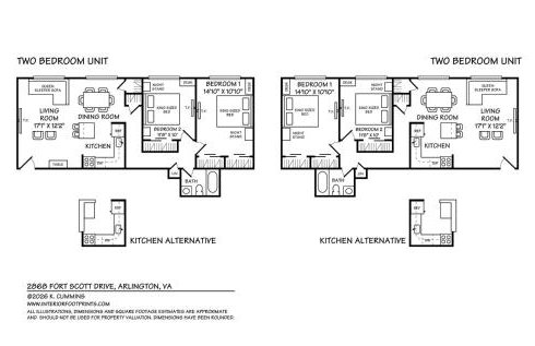 Crystal City Boutique Flats 2BR - Free Parking 2878 - Foto 1