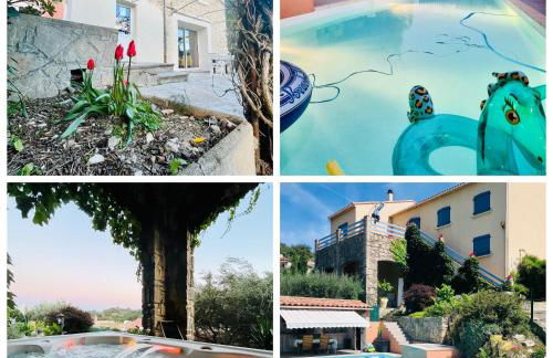 Le domaine des Oliviers ALES Piscine Jacuzzi Sauna - Foto 1