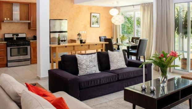 Beachfront Condo Airport transport incl - Foto 4, Habitación