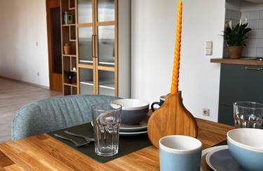 City-View Studio with Balcony, Dessau - Foto 13