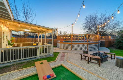 Game Room, POOL & Fire pit at the Medical center - Foto 69