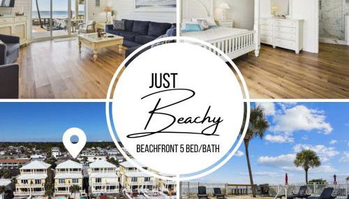 Just Beachy - 5 Bedroom Beach Front Home! Sleeps 20 Home by RedAwning - Foto 3