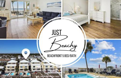 Just Beachy - 5 Bedroom Beach Front Home! Sleeps 20 Home by RedAwning - Foto 3