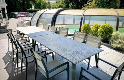 Villa 250m2 avec PISCINE chauffée & SPA & kota-grill & sauna - Foto 37