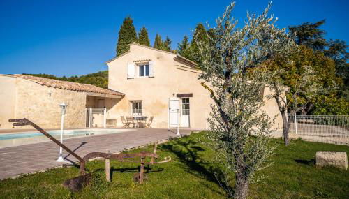 Gîte "La Sainte-Croix", Traditional Provencal House for 8 People, Private Swimming-Pool, Air-Conditioner, Beautiful Scenery - Photo 4, Garden, Garden view