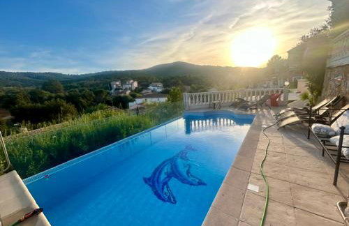 Villa soleil - Vue mer et montagne - Piscine privée, tennis, accès plage à pied - Foto 76