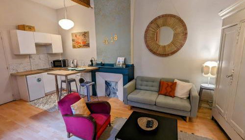 "Le 18", Appartement Cocon, Hyper Centre Toulouse - Photo 3, stove, minibar