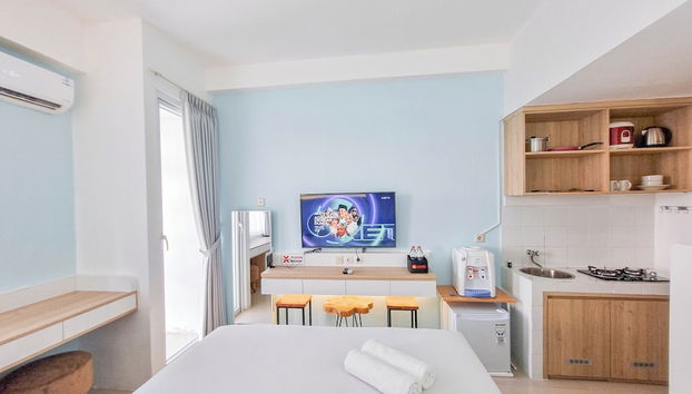 Comfy And Homey Studio At Vivo Apartment - Foto 4, Habitación