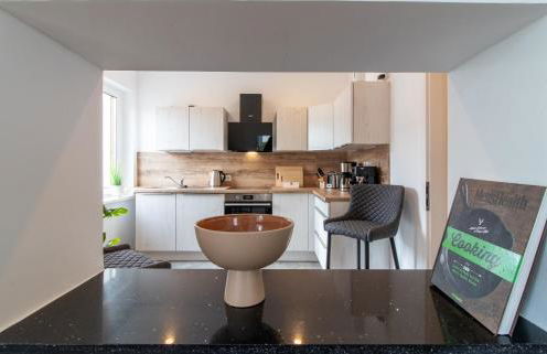 Stilvolles City-Apartment I WLAN l Küche I Zentral I 8P - Foto 43