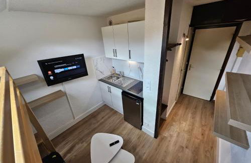 Studio cosy au pied des pistes -centre Praz de Lys - Foto 2