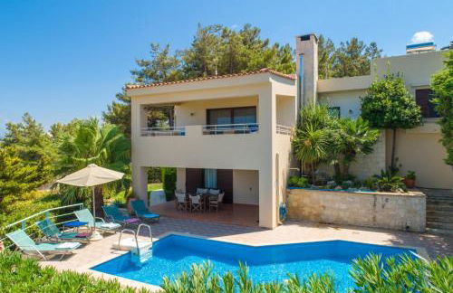 Villa Ilia Large Private Pool Sea Views A C Wifi - 2157 - Foto 1