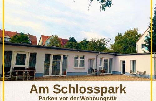 FeWo Urban Gotha-Apartment Ekhof- Am Schlosspark- Parken an der der Tür- Barrierefrei, 900 Meter zum Bahnhof - Wallbox - Foto 1