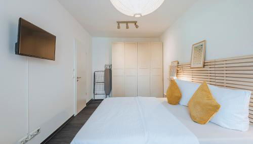 Altstadtbude 27 - modernes Apartment in historischer Altstadt - Foto 5, furniture, wardrobe