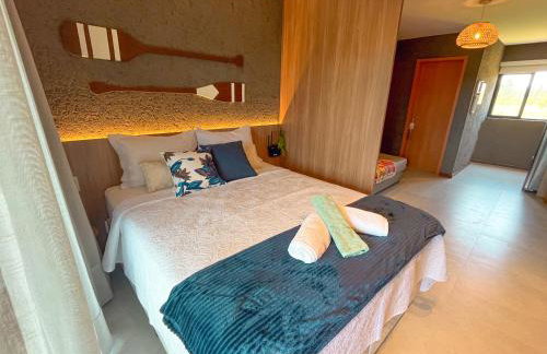 Lindo loft a poucos metros da Praia no Patacho! - Foto 21