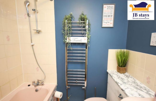 5 Bed House Leisure/business Free Parking - Foto 33