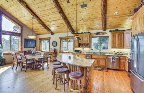 4 Mi to Snow Summit Cabin with Mtn Views and Decks - Foto 9