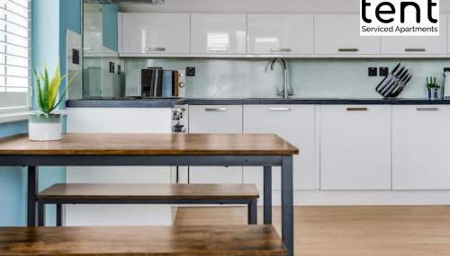 Stylish 1 Bed Apt , central , pkg, perfect for long stays - Foto 4